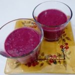 recette smoothie de banane poire et mure - alimentation vivante