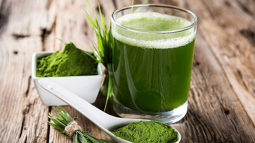 spiruline en poudre riche en nutriments et en protéines végétales