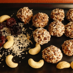 recette Energy balls de cranberries et cajou