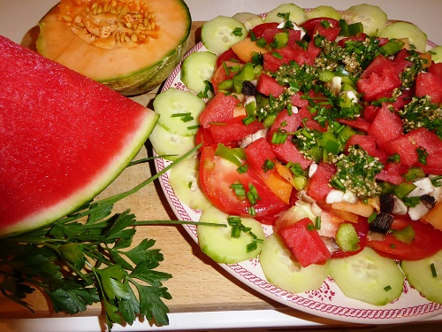 Salade d’été tutti frutti