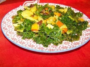 Poêlée de chou kale-energie-nature
