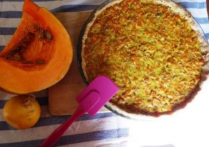 Tarte de courge et de navet doux - Sandrine nauturopathe & Yoga