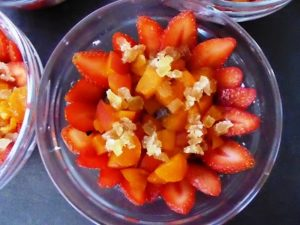 gourmande et sans - dessert de fraise au lait de coco