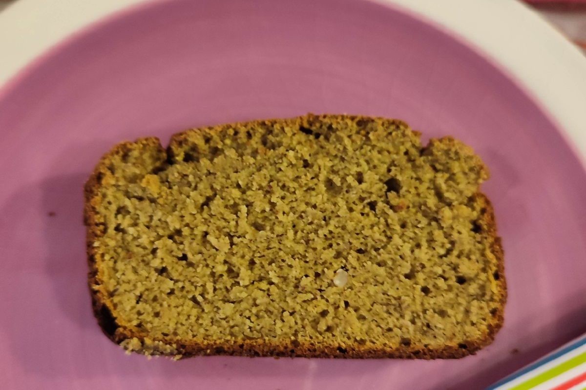 Cake Matcha Noisettes à IG bas, sans gluten & sans lactose