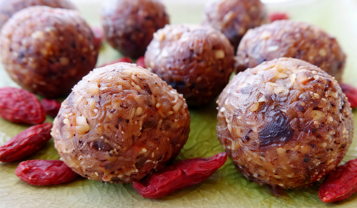 Recette Energy balls de dattes aux noisettes énergie naturelle